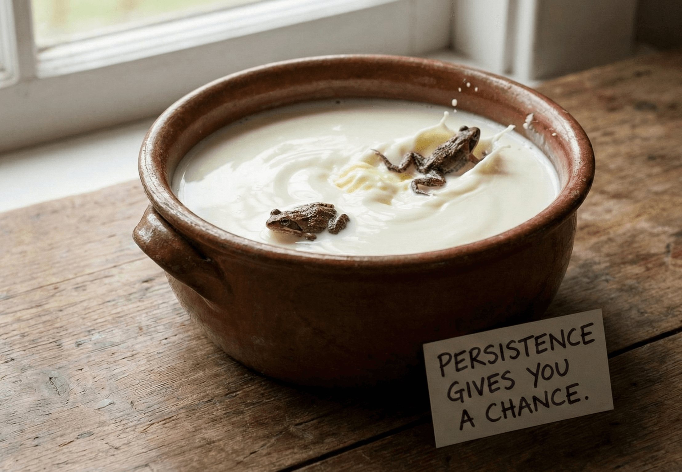 The Story of Two Frogs